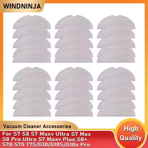 Mop Cloths For Roborock S7 S8 S7 Maxv Ultra S7 Max S8 Pro Ultra S7 Maxv Plus S8+ S70 S75 T7S/G10/G10
