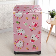 Washing machine cover waterproof 7.5kg 8kg 9kg 10kg household Scandinavian printing pattern dust and oil resistant, dirt resistant, abrasion resistant washing machine cover top load