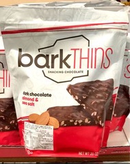 Costco好市多 BarkTHINS 海鹽杏仁黑巧克力脆片 567g dark chocolate