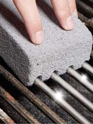 1入組燒烤爐清潔磚燒烤刮刀清潔石污漬油脂清潔劑燒烤工具廚房小工具