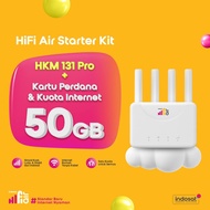 Indosat Hifi Air HKM 131 Pro Wifi Modem Internet 4G LTE 50 Gb