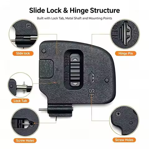 For Sony NEX A6000 A6100 A6400 Battery Door Cover Lid Cap Replacement Repair Part Digital Camera Acc
