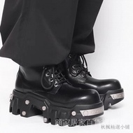 Martin Boots Men's Motorcycle Boots Martin Boots Martin Shoes Martin Boots Boots Genuine Leather Hei