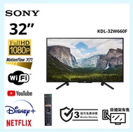 TV 32吋 SONY KDL -32W660F FHD電視 可WiFi上網