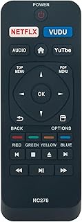 NC278UL NC278 Replacement Remote Control Commander Compatible with Philips BDP2501/F7A BDP250/F7C1 B