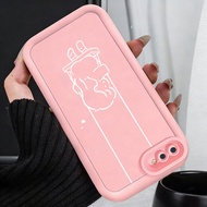 Case For Realme C2 C2s OPPO A1K Simple Phone Play Three-Color Swing Silicone Soft Shell Shockproof