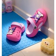 Summer Essential Kuromi Girls Slides | Soft EVA Non-Slip Sandals for Toddlers Selipar Budak Perempua
