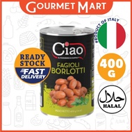 CIAO BORLOTTI BEAN 400G （ FAGIOLI BORLOTTI )