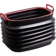 37L Retractable Bucket Foldable Storage Bucket Multifunctional Trash Can Car Sundries Storage Box