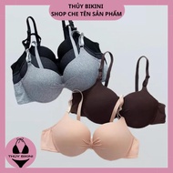 Women's Medium Padded Cotton Bra Combo with Push-Up Underwire A1257 - THUY BIKINI