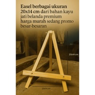 [WOODEN PHOTO SUPPORT | MINI TRIPOD STANDING CALLIGRAPHY PAINTING | EASEL 20 X 14 CM | CAN BE USED F