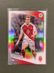 足球 Mika Biereth 摩納哥 新秀 2025-26 Topps Chrome UCC AS Monaco RC Rookie Refractor 歐聯 UEFA Champions Leag