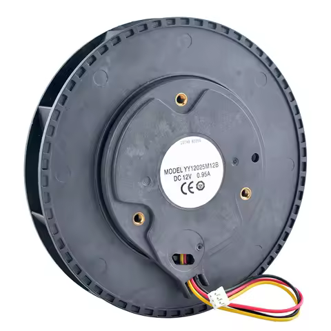 YY12025M12B 12cm 120mm fan 120x120x25mm DC12V 0.95A round centrifugal fan cooling fan for air purifi