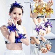 NARCISSUS13A0E 2pcs Cheap Practical Cheerleading, 10 Styles Apply to Sports Sports Game Pompoms,  Wr