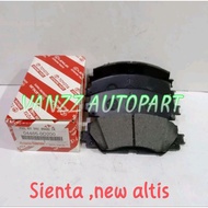 Brake pad front brake lining TOYOTA Sienta new altis 04465-0D200