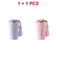 B1T1380/510ml Stainless Steel Vacuum Insulated Coffee Mug with Leakproof Lid for Hot Cold Travel