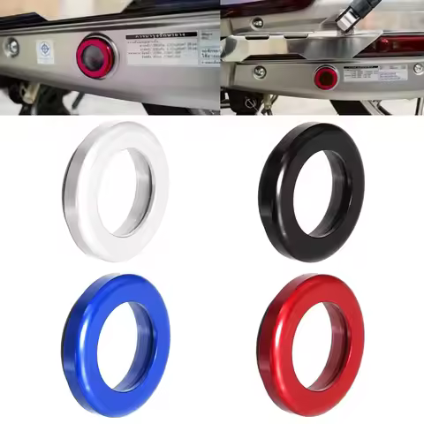 Transparent visibility Motorcycle CNC Aluminum Stopper Plug Chain Cover For Honda Super Cub C125 201