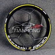 Popular Motorcycle Z250Z650Z800Z900Z1000 Wheel Rim Steel Rim Modified Sticker Decal