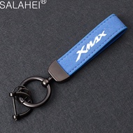 Motorcycle Keychain Suede Leather Gifts Keyring Charm Key Ring Accessories For Yamaha XMAX 125 18-20 250 300 2017 2018 2019 2020