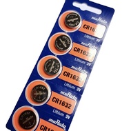 baterai MU-RTA CR 1632 3v harga perlembar isi 5 biji battery jam tangan