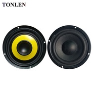 TONLEN 2PCS 4 inch Subwoofer Speaker 4ohm 8 ohm Soundbar HIFI Bass Woofer Portable Music Speakers Fu