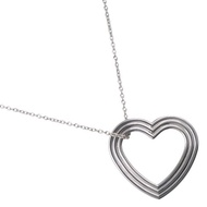 【日本直送】蒂芙尼 TIFFANY&Co. 心形項鍊 MEINARDO 聯名款 銀 925 心形 約 9.4g 女性用【二手】