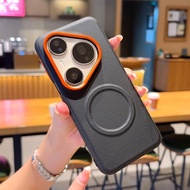 New for Huawei Pura 90 90s 80 70 Pro Max/Plus/Ultra Magnetic Leather Soft Border Phone Case Independ