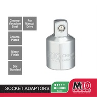 M10 Socket Adaptors - Female X Male (3/4" X 1", 1" X 3/4")