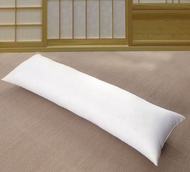 Body Pillow Plain White Soft Long Pillow Hotel Like Hugging Pillow Full Body Fluffy Pillow [JS]