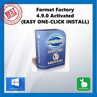 Format Factory  4.9.0 Activated  (EASY ONE-CLICK INSTALL)