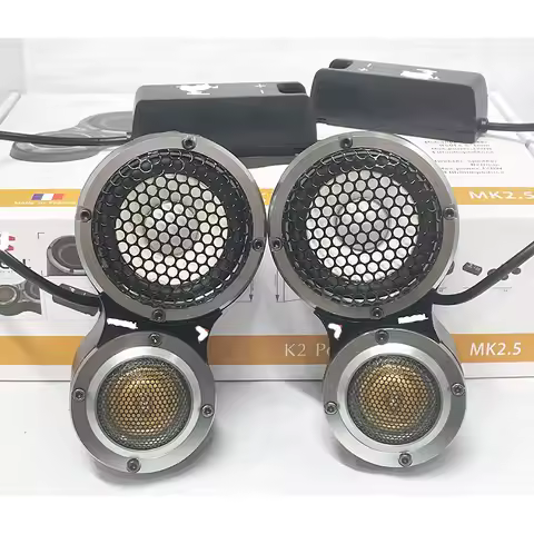 Car Audio Three-Way Mid-High Speaker Modification Mk2.5 3.5inch Mid-Range Speaker 2.5inch High-Range