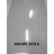 AH 1013G LIGHT GREY GLOSSY HPL SOLID GLOSSY HPL POLOS KILAP HPL AIDI