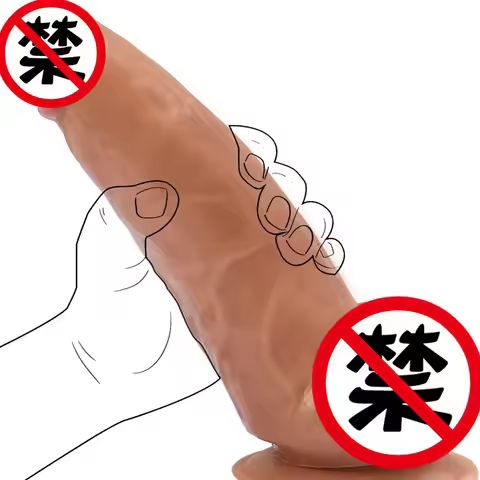 BXA Men's and Women's Big Thick Dildos Anal Huge Simulation Dildo Strong Suction Cup Adult Silicone 
