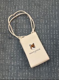 Laneige x Maison Kitsune Phone Holder Crossbody Bag (Limited Edition) - Beige/White