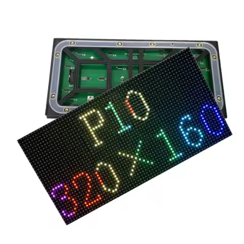 Led panel P10 Outdoor SMD 3IN1 RGB LED Matrix Module 32x16 Pixels Video Display Full Color 1/4 Scan 