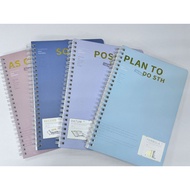 Depai A5-2880-34 Log Sheet A5 Wire-O Note Book 80pages