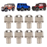 phoenixshop VBESTLIFE 8Pcs RC Hex Wheel Hub Nut  Universal 12mm Stainless Steel Drive Extension Colu