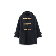 SAINT Mxxxxxx Duffle Coat Hooded Black Unused