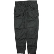 PRADA 19秋冬拉鍊尼龍錐形褲 ACU1 2019 2716 SPH S192 I18 46 黑色褲子 [二手] [PRADA]