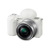Sony索尼 ZV-E10L可換鏡頭影像網誌相機 主機+16-50 毫米電動變焦鏡頭 WH 預計7天内發貨 落單輸入優惠碼：alipay100，可減$100