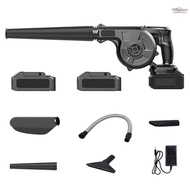 Electric Leaf Blower, Handheld Cordless Leaf Blower with 2 Batteries &amp; Charger Portable Rechargeable Leaf Blower for Lawn Care Leaf/Snow/Dust Blowing (US Plug)  MOTO-4.22