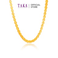 TAKA Jewellery 999 Pure Gold Garibaldi Chain