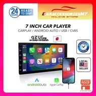 Azur Ice Universal 7 Inch Double Din Car MP5 Bluetooth FM USB Player Mirror Link android auto apple 