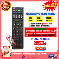 NO CODE Replacement Remote NIKAI Smart TV Remote Everest Empire E32ID1SBD Remote IKON Smart TV Remot