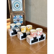 Finland Marimekko Unikko Travel Neon Coffee Cup Simple Water Handle