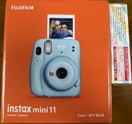 全新現貨 Fujifilm Instax Mini 11 淺藍色即影即有相機連相紙