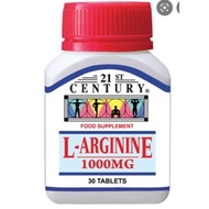 21ST CENTURY L-ARGININE 1000MG 30'S