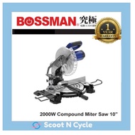 SNC - Bossman 2000W Compound Miter Saw 10" (BCS-255)
