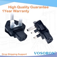 UK To C13 Plug Adapter Wireless Type-G To IEC320-C13 Female Converter For UK Singapore Power Adapter