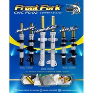 Fork Lay CNC Espada Lower 1.5 Gold Tube Y15 Y16 LC135 4S 4Speed RSX RS150 NVX155 Fork CNC FORK LAY F